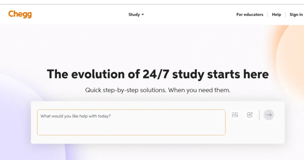 Homeworkify alternatives chegg