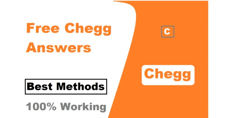 how to get chegg answers for free