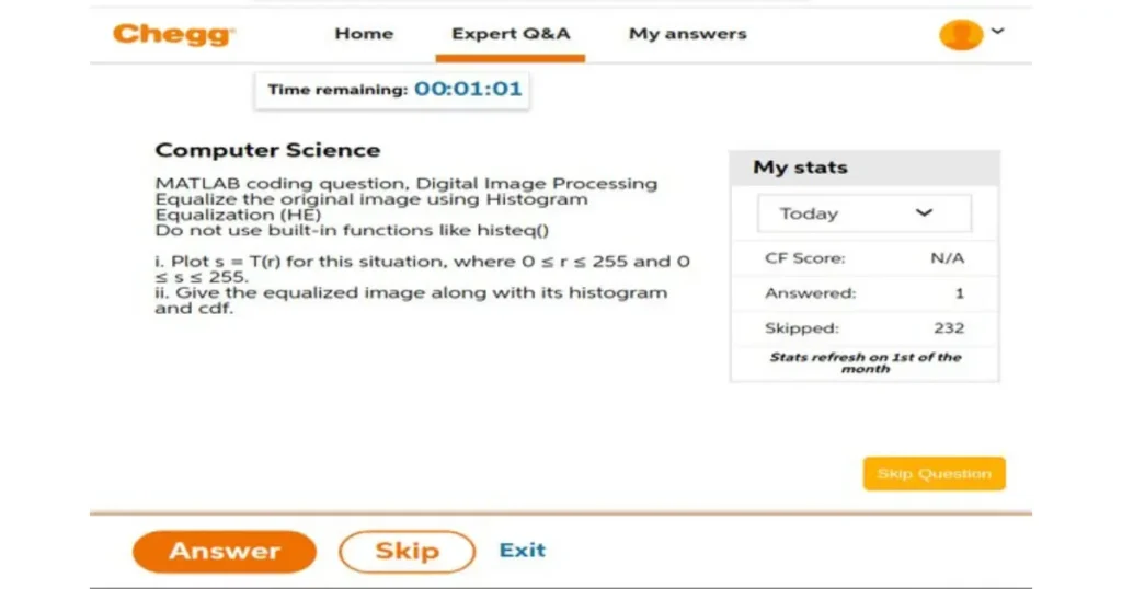 chegg skip extension